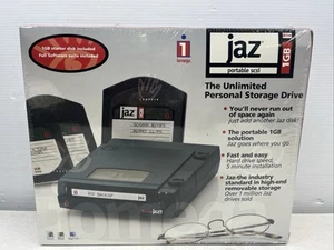 NEW Sealed Original Iomega JAZ 10134 V1000S 1GB Portable External SCSI Drive - Photo 1/5