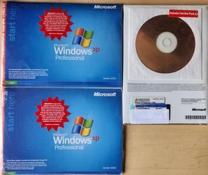 MICROSOFT WINDOWS XP PROFESSIONAL w/SP1a + License 🔑  *Sealed New* - Picture 1 of 2