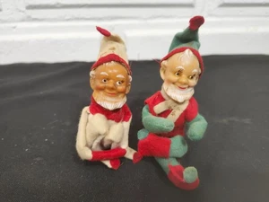 2er Set Vintage Kamar Peter Van Meter Pixie Elfen Knieumarmungen - Bild 1 von 9