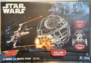 Star Wars Air Hogs X-Wing Vs Death Star Rebel Assault RC Drone RC - New Open Box - Picture 1 of 8