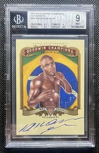Anderson Silva 2012 UFC GOODWINS CHAMPIONS AUTOMÁTICO #A-SI AUTÓGRAFO SSP RARO BGS 9 - Imagen 1 de 2