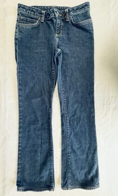 Pantalones de mezclilla para mujer Patagonia azul oscuro talla 4/27, rectos, ajuste regular Foto 1 de 4