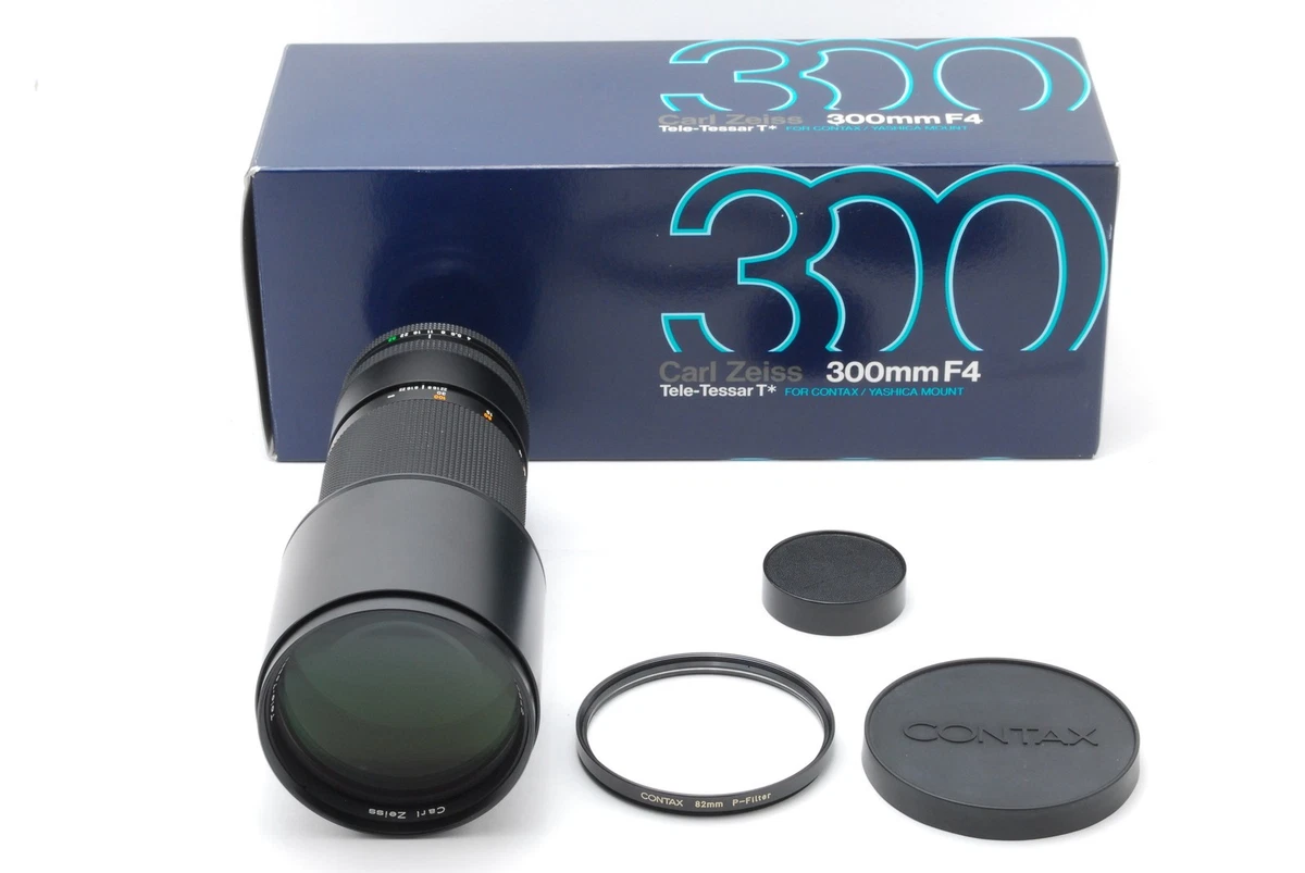 ZEISS Tele-Tessar T* 300mm Focal Camera Lenses for Contax for sale