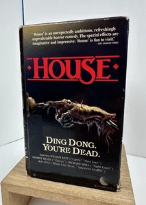 House (Betamax, New World Video, 1985) Horror, Beta Tape, NOT VHS, VERY RARE!!! - Picture 1 of 7