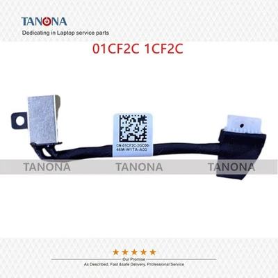 New 01CF2C For Dell Inspiron 14 5440 Sentry N14CS DC Power Input Jack Cable - image 1 of 2