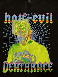 Juice WRLD Half Evil Death Race For Love Camiseta Negra Camiseta Rap Hip Hop Adulto L - Imagen 1 de 7