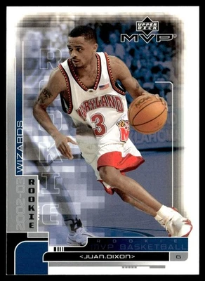 2002-03 Upper Deck MVP Juan Dixon Rookie Washington Wizards #197 - Image 1 of 2