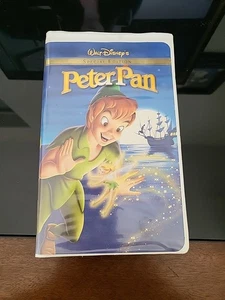 Disney’s Peter Pan VHS Video Tape Special Edition Clamshell Case W/Inserts  - Picture 1 of 10