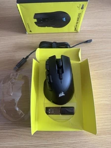 CORSAIR IRONCLAW RGB WIRELESS FPS/MOBA Gaming Mouse – 18,000 DPI – 10 Buttons - Picture 1 of 5