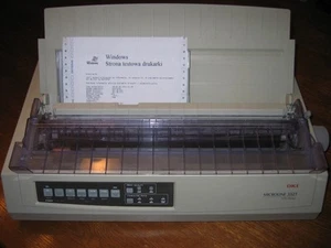 Oki Microline 3321 Dot Matrix Impact Printer - Afbeelding 1 van 1