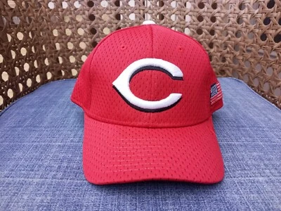 Authentic Zephyr Customized Cincinnati Reds Cap Hat  Ravens US Flag Size 7  - Image 1 of 4