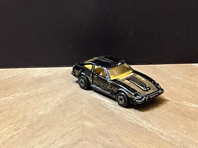 Matchbox Datsun 300ZX 1982 negro fundido a presión Foto 1 de 4