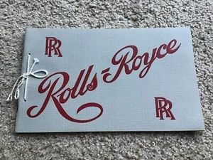 1965 Rolls Royce club reprint on an 1907 catalogue. - Picture 1 of 10