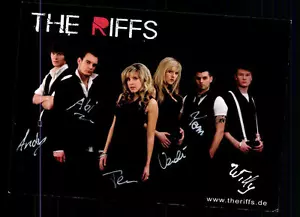 The Riffs Autogrammkarte Original Signiert ## BC 54698 - Bild 1 von 1