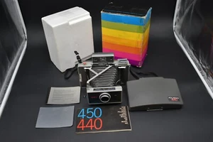 Polaroid Automatic 440 Land Camera Kit w/original Box, Packing & Paperwork - Picture 1 of 10