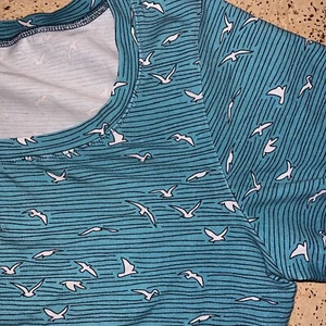 Shirt T-Shirt Gr. 170 handmade Unikat Bio-Jersey Unikat Etsy - Bild 1 von 3