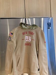New York Giants Nike  Military football NFL Hoodie Sweatshirt  youth large NEW