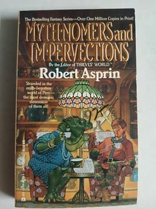 Myth-Nomers and Impervections by Robert Asprin---1988 PB like new - Picture 1 of 6