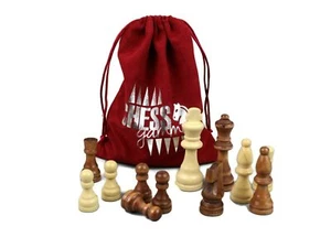 Chess Wooden Pieces  - Picture 1 of 1