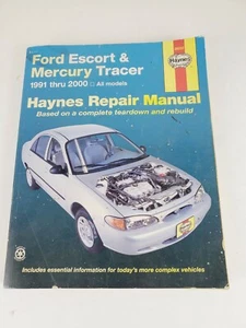 Ford Escort & Mercury Tracer 1991 thru 2000 Haynes Auto Repair Manual 36020 - Picture 1 of 8