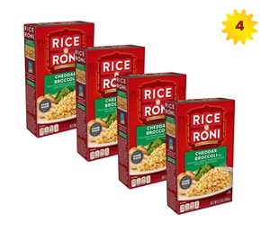 Rice-A-Roni Cheddar Broccoli Flavor Rice 6.5 oz x 4 boxes - Picture 1 of 6