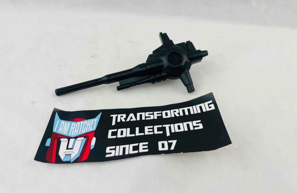 Transformers Original G1 1986 Metroplex Large Black Left Gun Weapon Part Six-Gun - Image 1 of 1