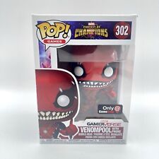 Funko Pop! Marvel Venompool with Phone #302 Gamestop Exlusive Damaged Box