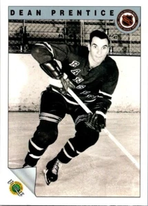 HOCKEY CARD ORIGINAL SIX NEW YORK RANGERS DEAN PRENTICE - Picture 1 of 2