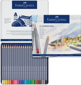 Faber-Castell Creative Studio Goldfaber Watercolor Pencils (24 Count) 24 Count (