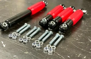  Amortyzator osi Samochód osobowy Przyczepa 100 km/h BWN Quadra Czerwony 2.0 / 4.0 T Uni 4 sztuki! - Zdjęcie 1 z 12