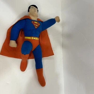 Classics Superman 14” Stuffed Plush W/ Soft Head KellyToy Flying DC comic Rare - Image 1 of 4