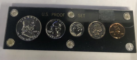 1955 US Proof Set #6 Cover