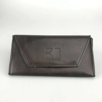 Hugo Boss Naranja Gafas de Sol Estuche Solo Marrón Imitación Cuero Talla Grande Usado Foto 1 de 4