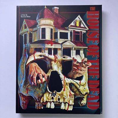 House Of The Dead Blu Ray/DVD w/ OG OOP Limited Ed Slipcover Vinegar Syndrome VS - Image 1 of 4