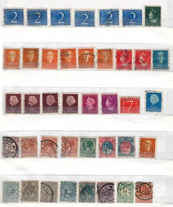 NETHERLANDS Very Fine & Fine Very Old Used Stamps Set #7 - Picture 1 of 1