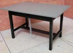 Drafting Table Model Prop 1/12 Scale Garage Display Diorama Dollhouse Accessory - Picture 1 of 10