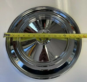 69 Impala Limpiador de Aire Tapa Cromado Se Adapta al Limpiador de Aire Cerrado 427 Motores Solo NUEVO - Imagen 1 de 6