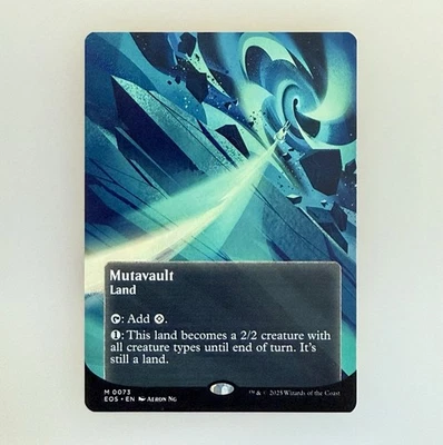 MTG: Mutavault (0073) (Borderless) Edge of Eternities: Stellar Sights Reg NM - Image 1 of 2
