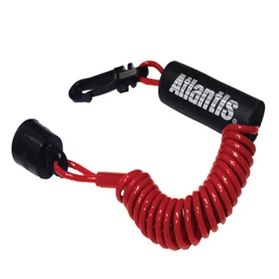 Atlantis Lanyard - Red/Black Snowmobile Watercraft PWC A2103 13-0302 983073 - Image 1 of 4
