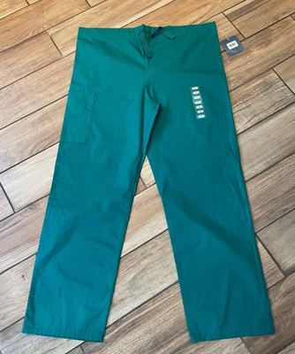 Pantalones Médicos Cherokee Workwear Hunter Verde HUNW 4100 Carga Cordón Talla M Nuevos con Etiquetas Foto 1 de 4