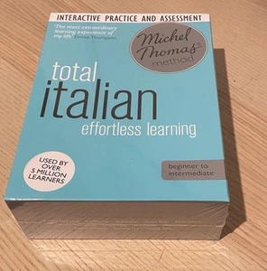 TOTAL ITALIAN EFFORTLESS LEARNING MICHEL THOMAS LEARN TO SPEAK ITALIAN PROGRAM - Picture 1 of 2
