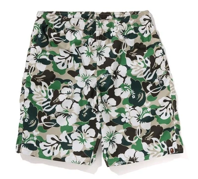 Pantalones cortos de playa A BATHING APE para hombre ABC RESORT CAMUFLAJE 1L70153001 z Foto 1 de 4