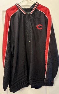 Cincinnati Reds Windbreaker Nike, No Tag, XL-XXL (with unknown autograph) - Picture 1 of 14