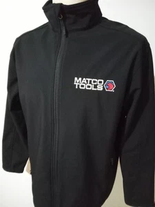 Matco Tools Herren XL schwarz Jacke Full Zip Softshell gesticktes Logo Taschen - Bild 1 von 9