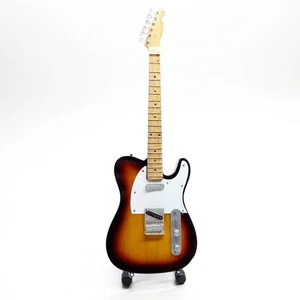 1/6 Miniature Electric Guitar Telecaster Style Sunburst – Display Prop & Gift - Picture 1 of 5