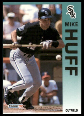 1992 Fleer #85 Mike Huff Chicago White Sox Baseball Card - Image 1 of 2