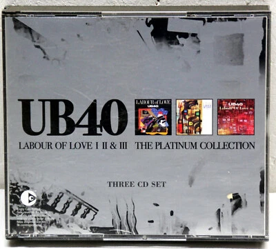 CD - UB 40 - Labour Of Love I  II & III - The Platium Collection - Bild 1 von 2