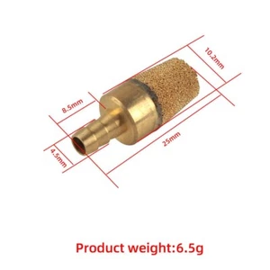 Filtros de combustible de bronce sinterizado para RC avión barco coche motor nitro gas - Imagen 1 de 7