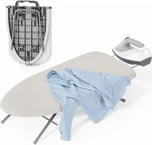 Tabletop Ironing Board, Small Ironing Boards with Iron Rest, Folding Iron Board - Picture 1 of 3