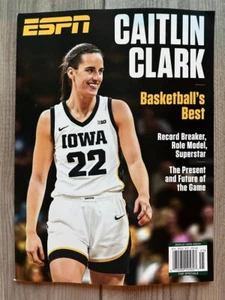 2024 CAITLIN CLARK Basketball's Best FAN GUIDE ESPN Future SPECIAL EDITION Iowa - Picture 1 of 2